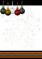 kwanza ornaments free A4 kwanza stationery printable kwanza ornaments christmas balls decorations