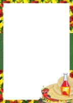 Cinco de Mayo Free Stationery Paper Design Template Downloads.