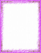 bright pink abstract scribbled border
