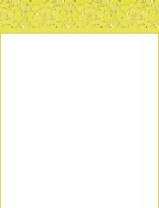 yellow free deco top  bordered stationery for digital letters