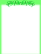 neon green deco stationery free stationary