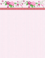 free floral stationery in pinks and purples, scrapbook papers