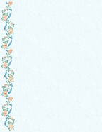 free computer floral stationery or scrapbook backgrounds