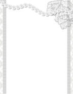 free elegant wedding stationery papers for heritage or genealogy albums too